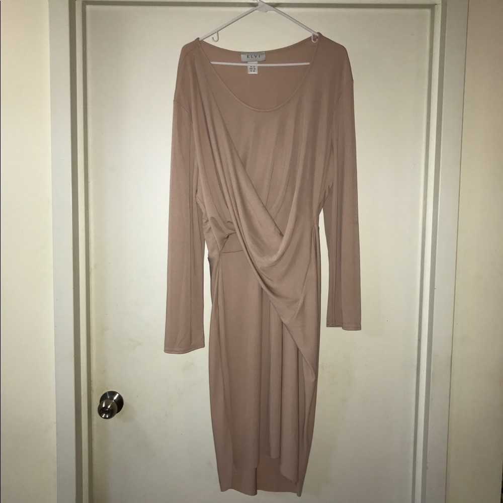 Draped Dress NWOT